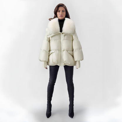 Hanne - Den stilfulde faux fur-jakke